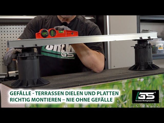 GS Terrassen Universal Clip Pro mit Aluschrauben für Holz- und WPC