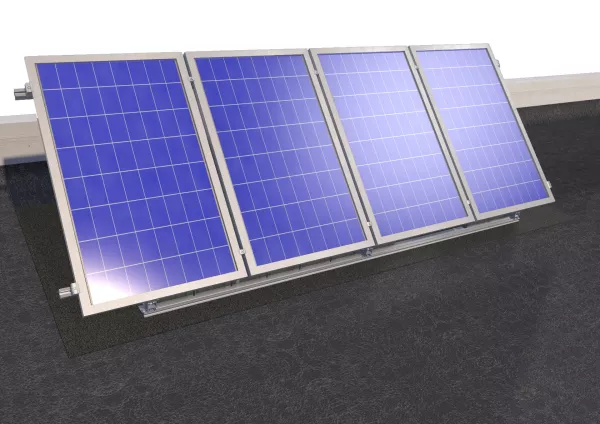 Vario verstellbare ALU Solarmodul Halterung, Solarpanel