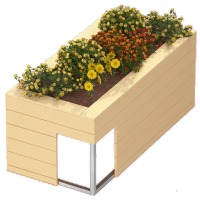 Easy Construct Beispiel Hochbeet / Blumenkasten